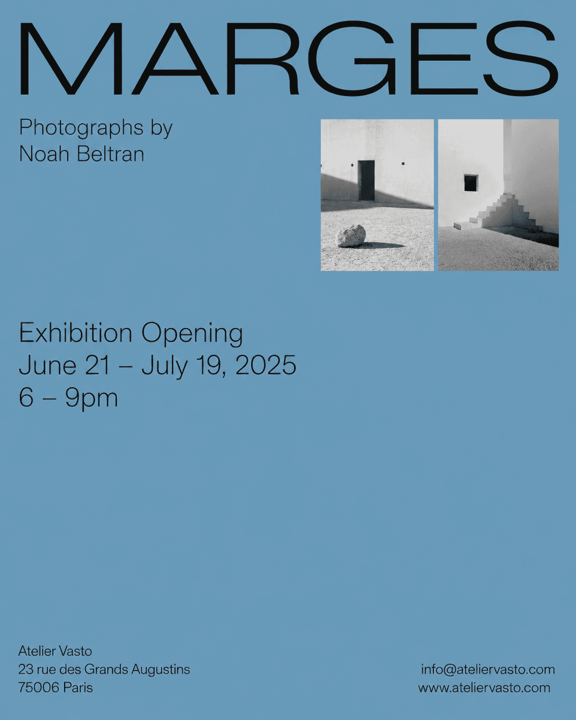 展览海报与摄影 — Marges