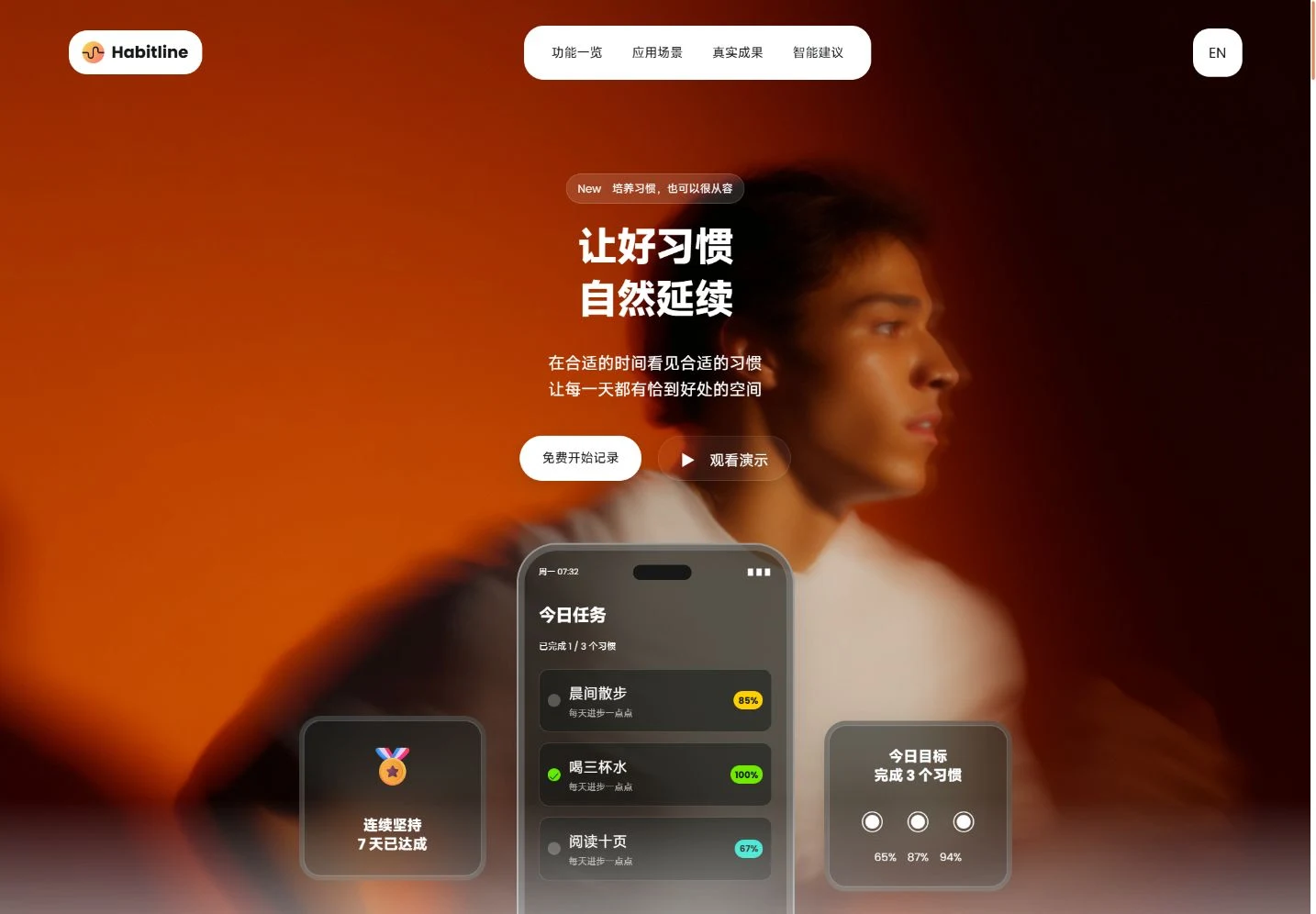 Habitline desktop home