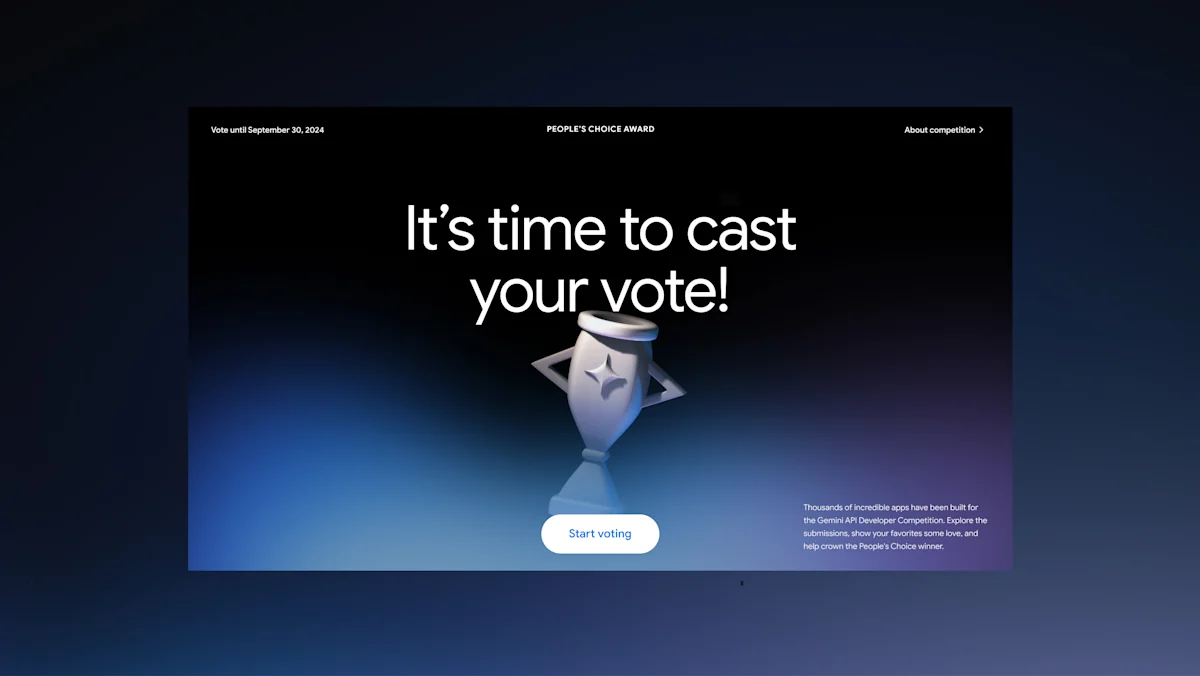 Google Gemini · 开发者创意竞赛：案例影像 4