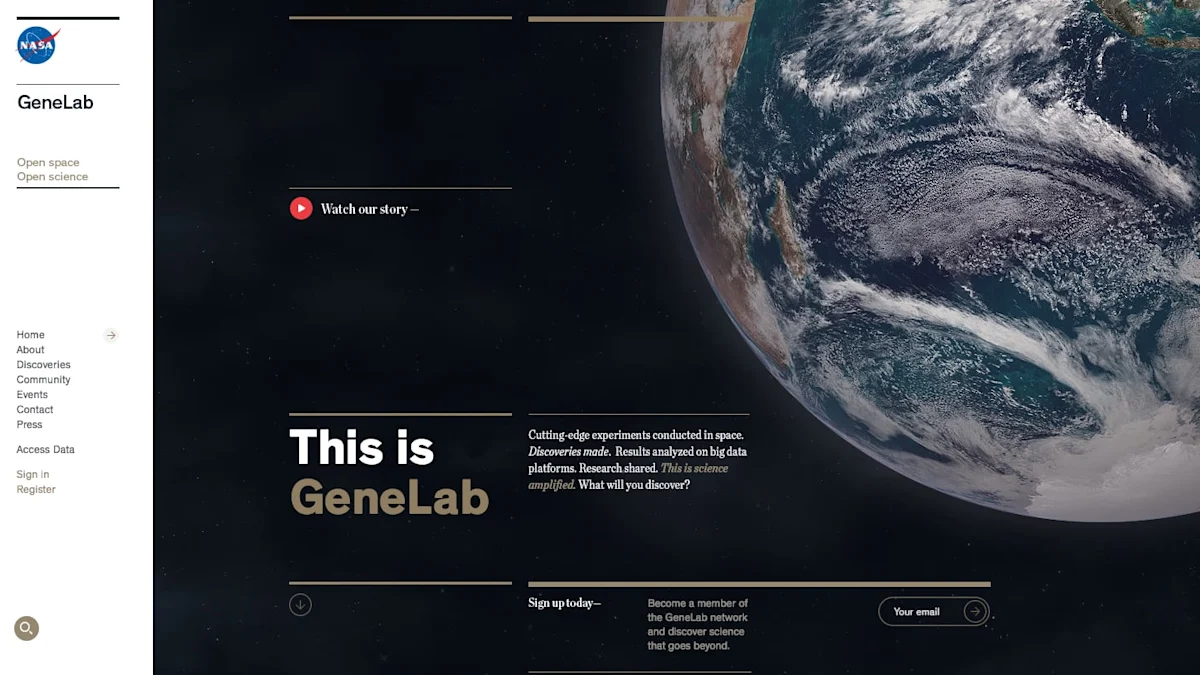 NASA GeneLab · 看见微重力生物学：案例影像 4