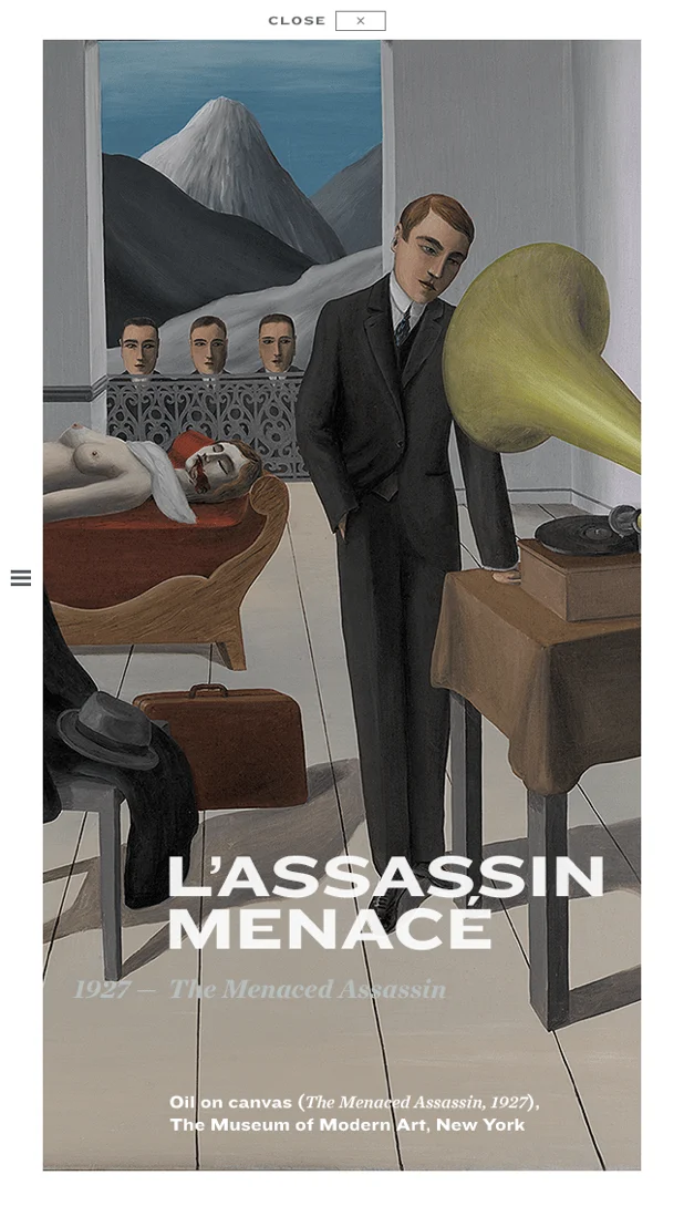 MoMA · 走进超现实主义数字展：案例影像 4