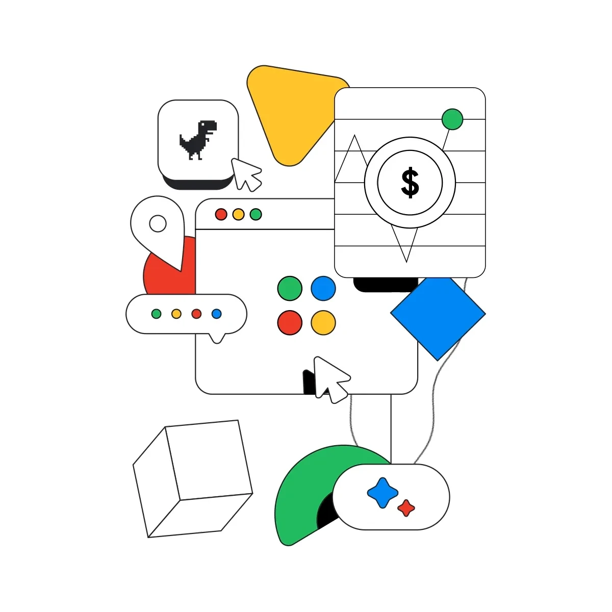 和 Google 一起探索网页的可能：参考图 3
