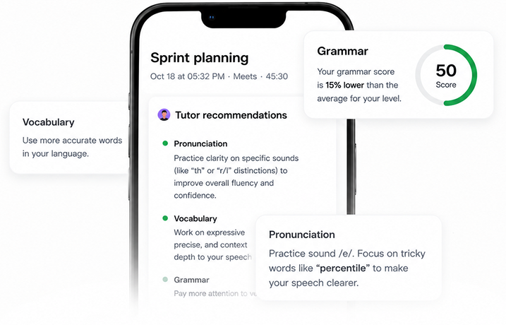 Speech feedback
