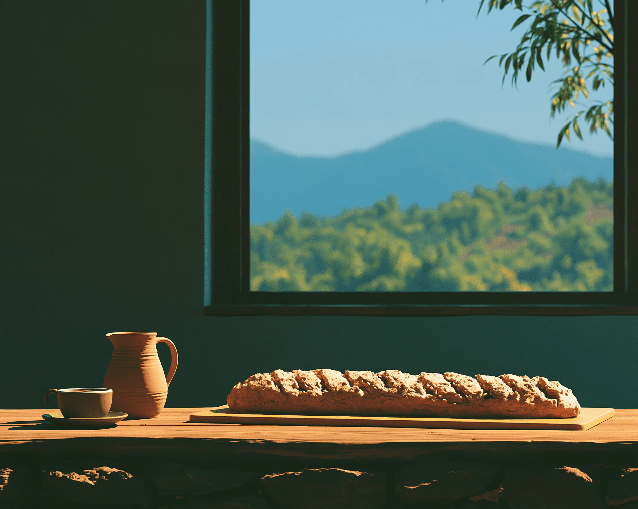 果卷与最后的餐桌